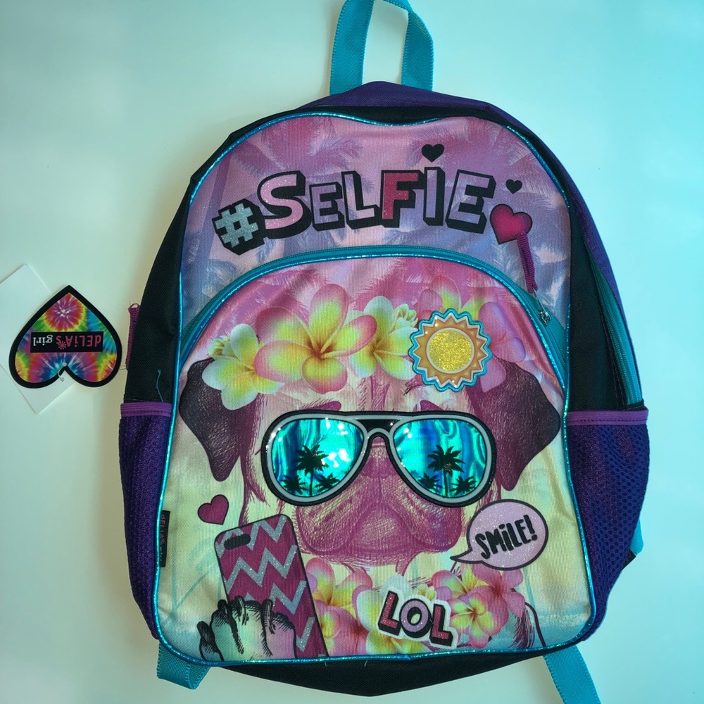 Selfie Pug Backpack 🎒
